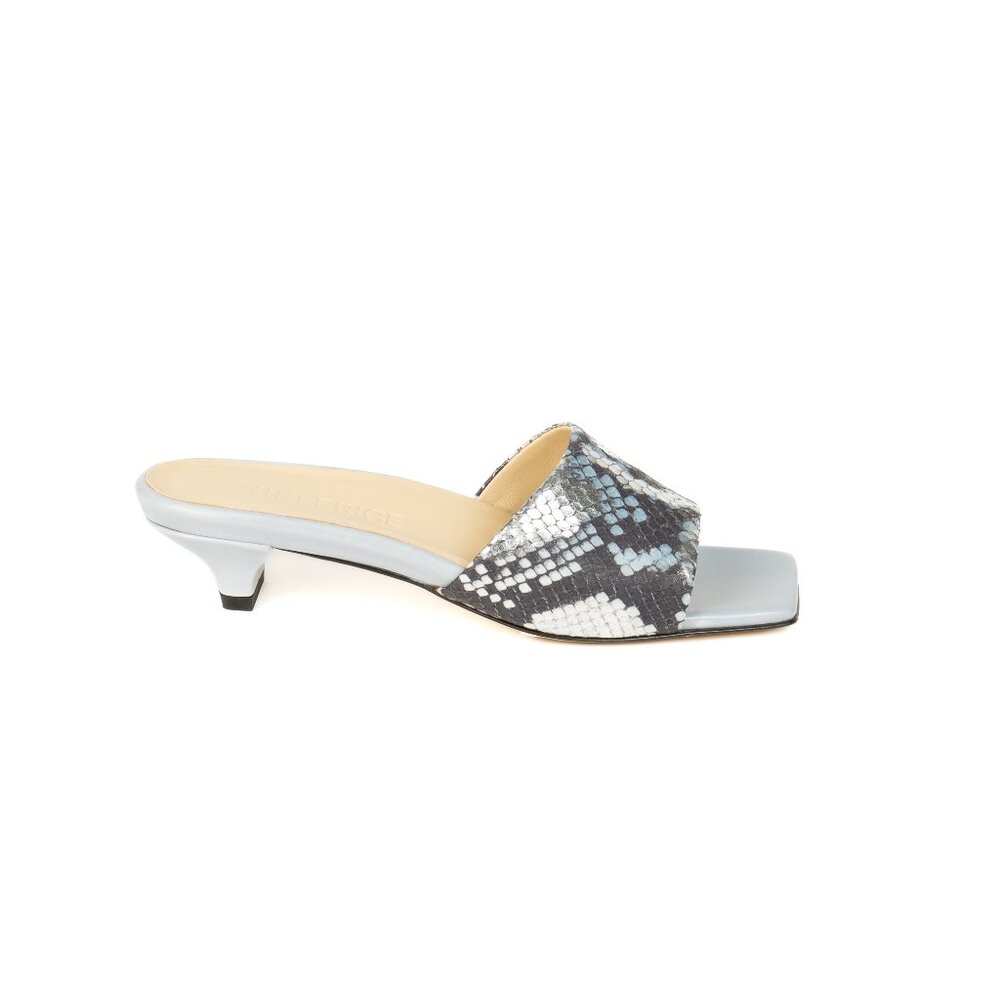 Brand New: Snakeskin Mule/Slide